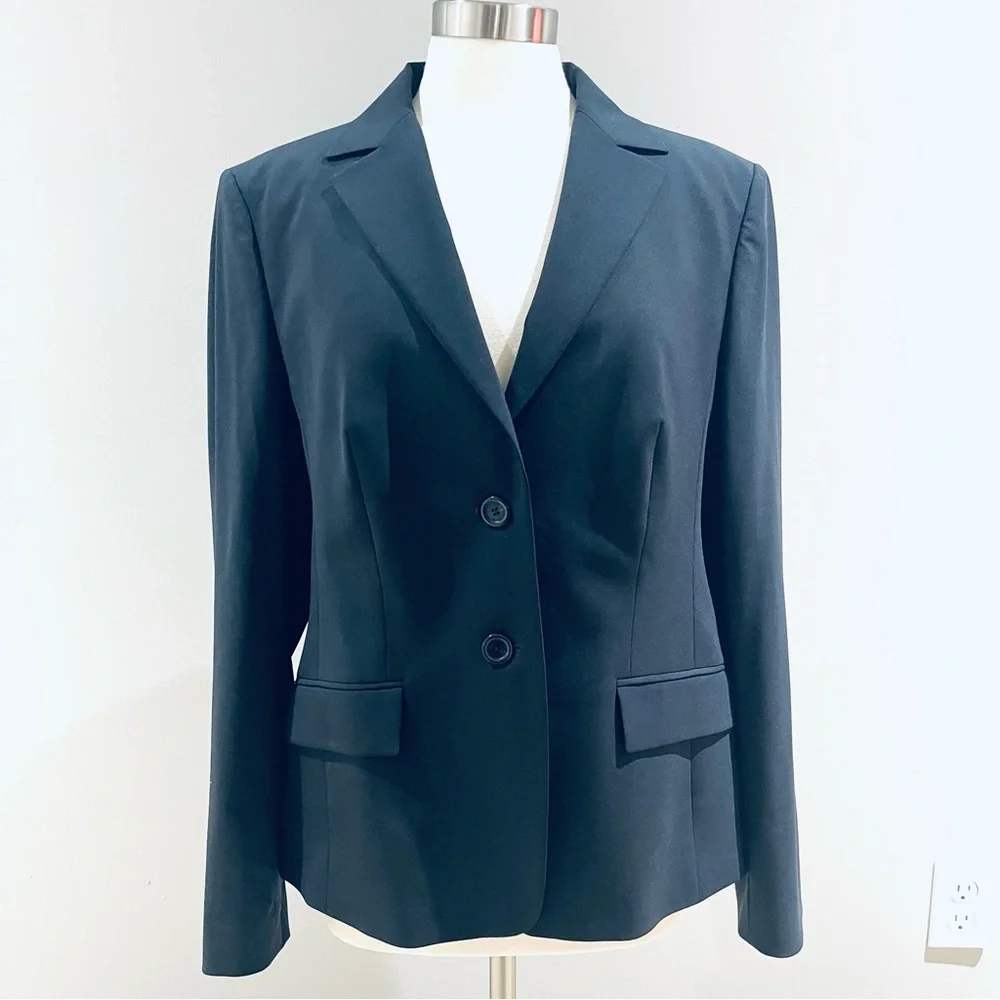 Boss Hugo Boss black wool blazer jacket 14 - Picture 1 of 12